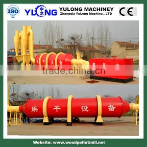 Low Consumption Industrial Rotary Drum Dryer For Fertilizer / Sawdust CE thumbnail-1