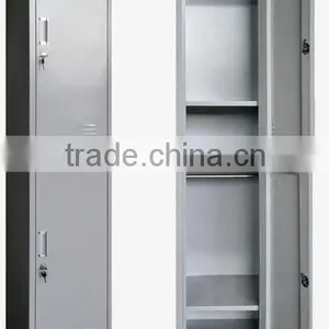 (DL-SL1 ) Folding Steel Storage Lockers for Staff Twin Compartment Twin Door thumbnail-5