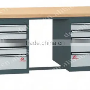 Industrial and Workshop Worktable With Drawer thumbnail-1
