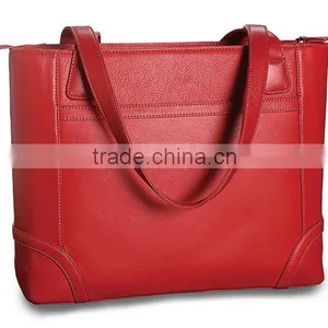 Hot Selling Wholesale Pebble Leather Women Tote Bag Leather Bags for Laptop Manufacture thumbnail-3