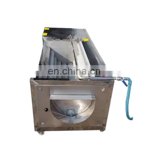 Automatic Vegetable Peeler Cassava Washing and Peeling Machine Carrot Peeler Root Vegetable Food Processing Machine thumbnail-1