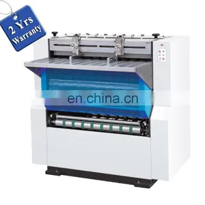 BG1200 Hand Feed Rigid Gift Plywood Paper Board Box Grayboard v Notch Groove Slotting Machine Equipment thumbnail-1