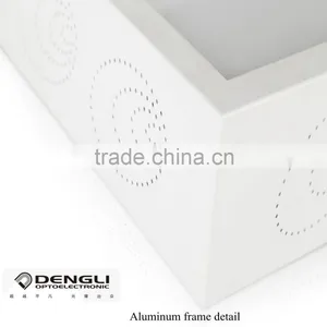 500*500 36W Suspended Surface Mounted Led Ceiling Light for Reading thumbnail-3