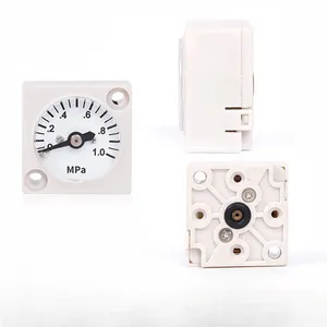 Built-in Square Pressure Gauge Built-in Micro Pressure Gauge Air Pressure 27mm Pressure Reducing Valve Micro Pressure Gauge thumbnail-1