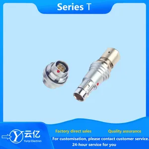 T Series Aviation Plug Socket TLG.2A.102T.304. CLAD52 Push-pull Self-locking Connector ZYA.2A.102T.304. CLLNP52 thumbnail-1