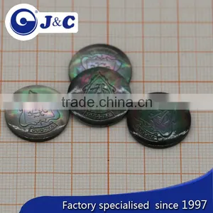 Black Pearl Lip Sea Shell,raw Mother of Pearl Shells With Laser Engraved Logo thumbnail-1