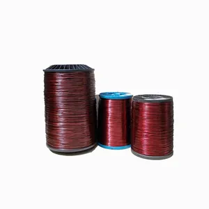Enameled Copper/Aluminum Winding Wire 10-30AWG for Generators thumbnail-4