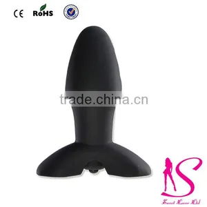 2016 OEM Powerful Vibrating Prostate Massager 100% Pure Silicone Anal Sex Toy for Men Anal and Butt Porducts thumbnail-2