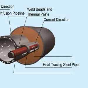 Digital Skin Effect Electric Heating Cable With Alarm Functionality-Iecex and EAC Certified thumbnail-1