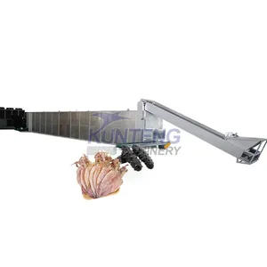 Continuous Small Shrimp Dryer Machine SeaFood Drying Machine Dry Fish Processing Machinery EPC thumbnail-1