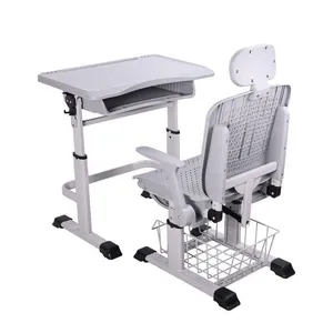Midday Break Multi-functional Desk and Chair Set for Middle School Students' Study Classes, Home Use, Can Sleep, Foldable and Adjustable thumbnail-3