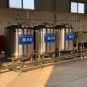Automatic CIP Cleaning Machine for Dairy and Beverage Piping Systems Acid/Base Water Cleaning Machine thumbnail-3