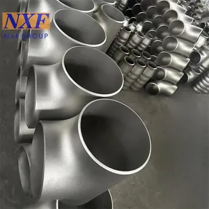 NXF UNS N06625 Alloy 625/2.4856/N06625 OD DN15-1200 Thickness SCH10-XXS Nickel Alloy Butt Welding Straight or Reducer Tee thumbnail-2