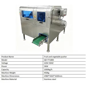 DGN-TT1000 3KW CNC Vegetable Strip Cutting Machine Automatic Potato Strip Machine With IPX1 Waterproof Grade thumbnail-4