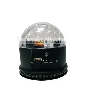 Crystal Magic Ball RGB 1W*3 20W AC 110-230V 50-60Hz 50000 Hours Lifespan DMX 512 Stand-alone Master-slave Sound IP20 thumbnail-1