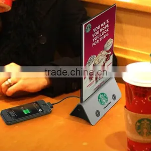 Table Type Power Bank(menu)for Restaurants thumbnail-3