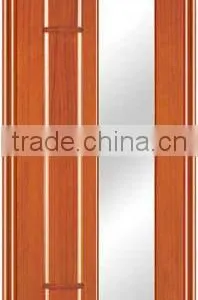 Glass Insert Solid Wood Door thumbnail-1