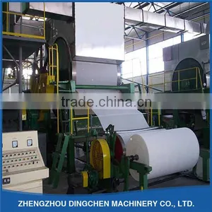1880mm Paper Making Machine Toilet Paper Production Line Complete Paper Mill thumbnail-5