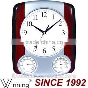 Wall Clocks With Humidity Temperature thumbnail-1