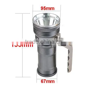 High Power Style XML T6 Long Distance Rechargeable LED Torch Flashlight thumbnail-3