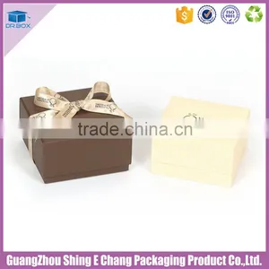 Fancy Custom Logo Ribboned Gift Paperboard Printing Jewelry Packaging Box/cardboard Jewelry Box thumbnail-3