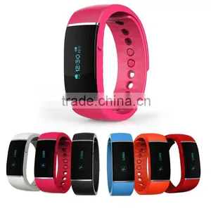 S55 Smart Bracelet Waterproof Bluetooth 4.0 Pedometer Band Health Wristband Fitness Tracker Smartband For Android IOS Phone thumbnail-1
