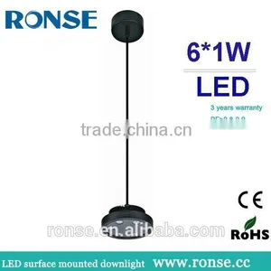 Ronse 6*1W LED Pendant Light Black Housing Simple Design(RS-2303) thumbnail-1