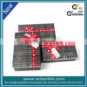 Gift Paper Box With Bowknot thumbnail-1