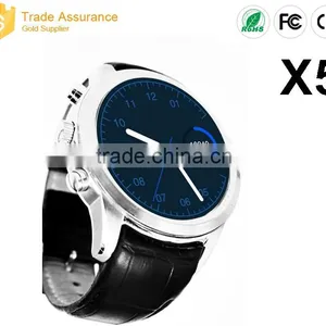 X5 Touch Screen Mobile Phone Watch Android Wifi Mtk2502 Android Smart Watch thumbnail-5