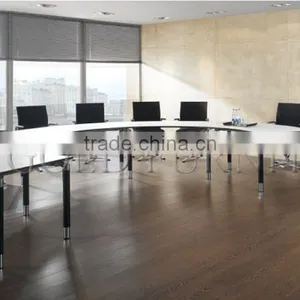 New Fashion Oval Shape Round Wooden Office Conference Table(SZ-MT119-1) thumbnail-3