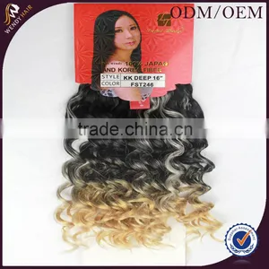 Popular Sale OTHER Synthetic Curly Hair Weave thumbnail-1
