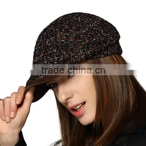Hot Sale Embroidery Unisex Adults Custom Ivy Cap Wholesale 2015 thumbnail-4