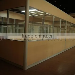 Modern Office Half Board and Glass Types of Partition Walls(SZ-WS642) thumbnail-1