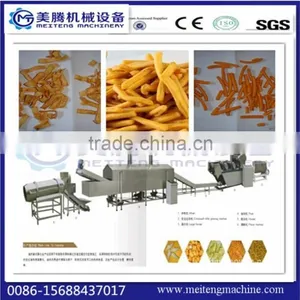 China High Quality Wheat Flour Frying Puffed Food Machine thumbnail-1