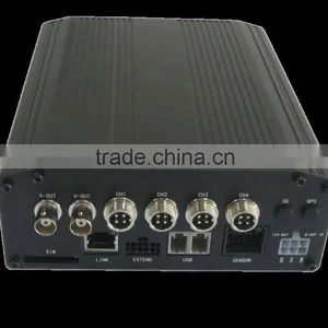TESWELL TS-610 Series 4CH Mobile DVR With 1000G HDD thumbnail-1