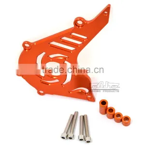 BJ-FSC-KT002 CNC Aluminum 6061 Anodized Front Guard Chain Cover for KTM DUKE 200 thumbnail-3