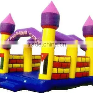 2016 New Design Outdoor PVC Inflatable Bouncer Castle for Sale thumbnail-3