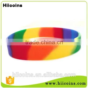 Factory Direct Sales Colorful Custom Bracelet Silicone thumbnail-4