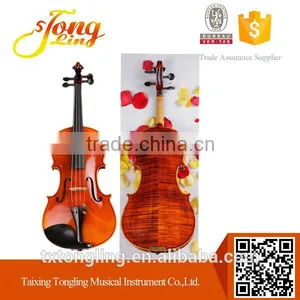 OEM Making Flamed Violin Manufacture (TL005) thumbnail-1