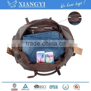 Oversized Canvas Travel Tote Duffel Small Duffle Bag Travel Bag,single-shoulder Bag,messenger Bag New Design in 2016 thumbnail-6