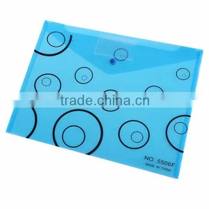 2015 Wholesale Stationery New Fashion A4 Pocket Folder, File Cover, Clear Plastic Pockets thumbnail-3