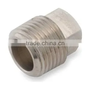 3/8 " Threaded NPT Square Head Plug and Bushing Fitting thumbnail-6