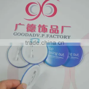 Eco-friendly Plastic Button Badge/musical Button Badge for Promotion Gift thumbnail-1