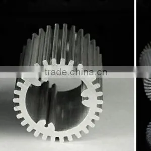 6000 Series Aluminum Heat Sink Bar Profile for Led Cap thumbnail-3