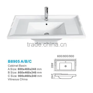 Popular Sanitary Ware Ceramic Bathroom Cabinet Basin_cabinet Sink thumbnail-6