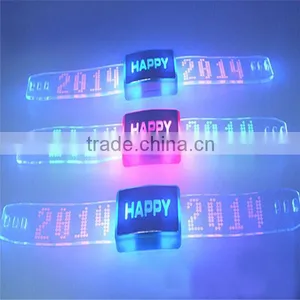 Light up Wristband Custom Plastic Wristband Light thumbnail-3