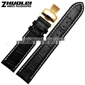 18|19|20|21|22mm High Quality Genuine Leather Men and Women's Watch Strap With Fashioanbel Buckle thumbnail-4