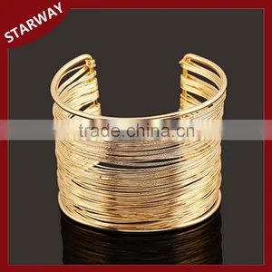 Fashion Women's Multilayer Strings Wristband Bangle Cuff Bracelet/ thumbnail-1