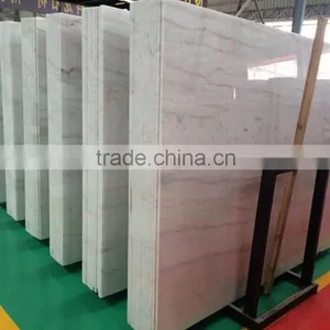 Chinese Guangxi White Marble Big Slab thumbnail-2