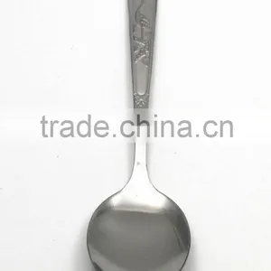 China Bulk Pack Most Popular 18/0 Stainless Steel Swan Shaped Spoon and Fork for Adults Quality Choice thumbnail-2